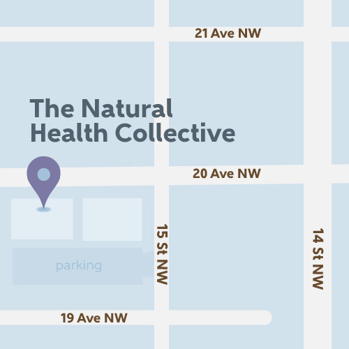 map to The Natural Health Collective